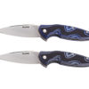 Knives P105 (Blue/Black and Light Blue/Black) Knives P105 (Blue/Black and Light Blue/Black)