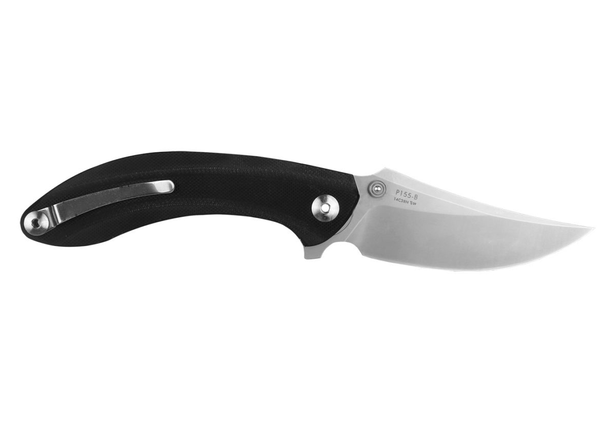 Black knife P155 (back view)